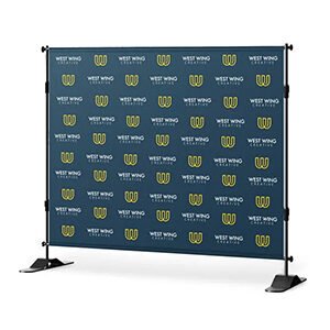 Adjustable Banner Stand