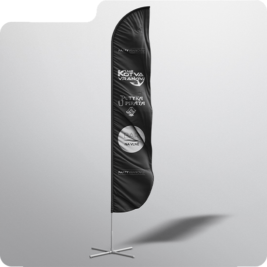 Flag Print With Base