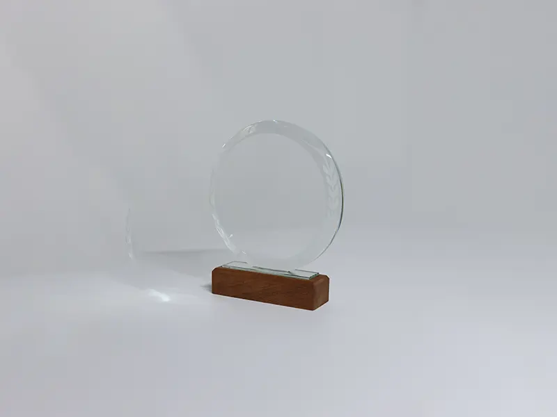 Crystal Award Trophy