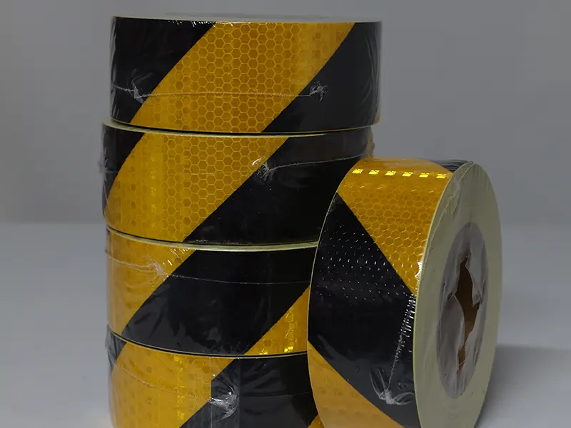 2_X25M-SECURITY TAPE REF YELLOW WITH BLACK ARROW 2'' INCH-STYBA2''