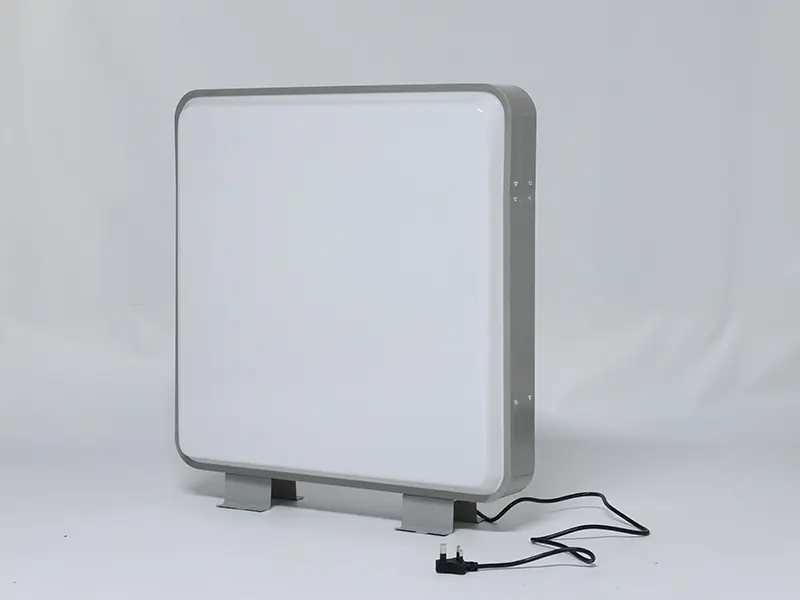 50X50-LED SQUARE LIGHT BOX 50CMX50CM-SILVER-LBS5050