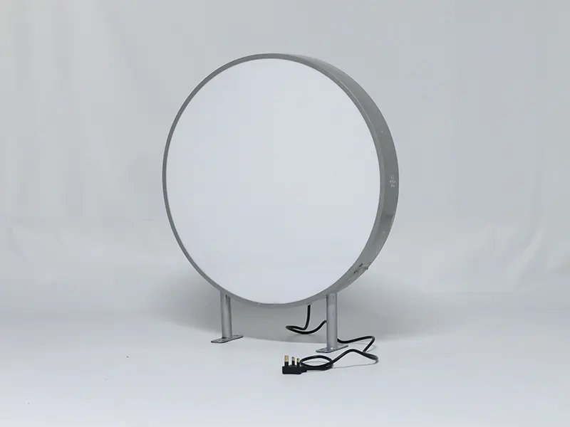 60CM-LED ROUND LIGHT BOX 60CM-SILVER-LBR6060