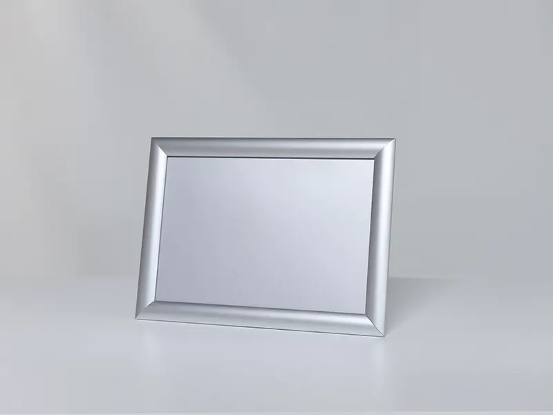 A4-SNAP WITHOUT CORNER 25MM-SILVER-SFMA4