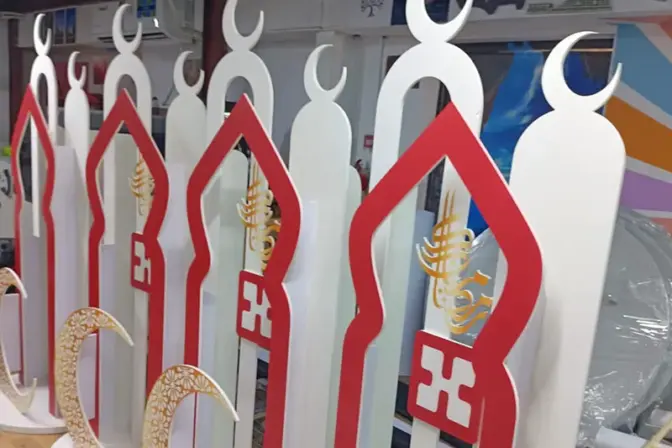 Foam Board with Stickers Pasting