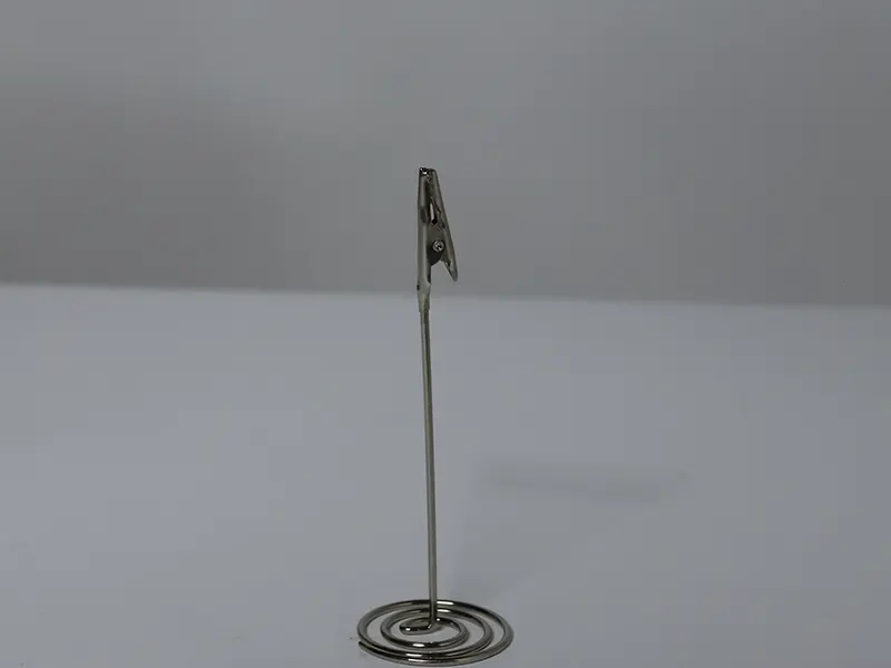 PRICE HOLDER WITH METALIC SPIRAL BASE & CLIP-PR -PH1810004