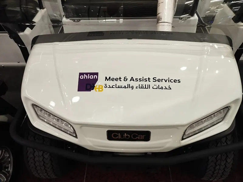 Sticker Branding on Car